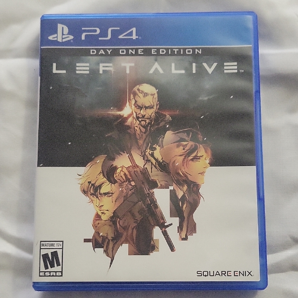 Left Alive Day One Edition for PS4 - Blue Case